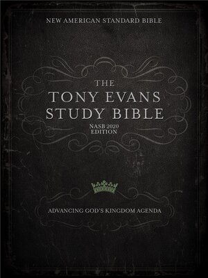 cover image of NASB Tony Evans Study Bible